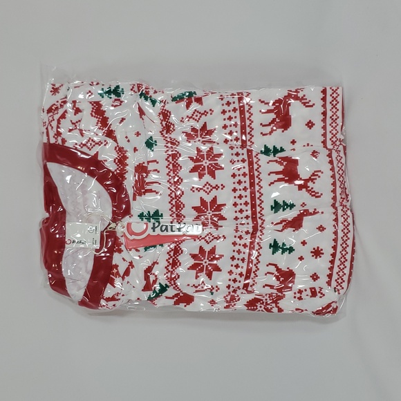 PATPAT Family Christmas Pjs Matching Sets Reindeer and Snowflake Patterned - Picture 10 of 14